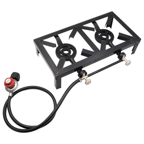 Fornello gas propano doppio - gas,