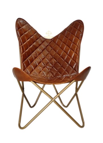 Sedia butterfly pelle - sedia,