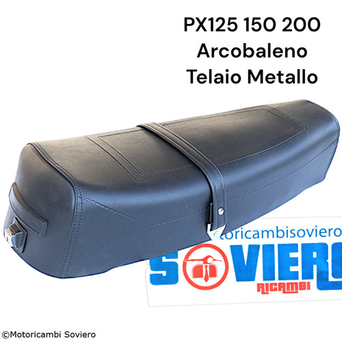 Sella nera vespa 125 150 - sella,