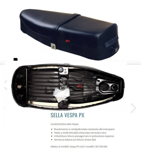 Sella vespa 125 150 200 - 125,