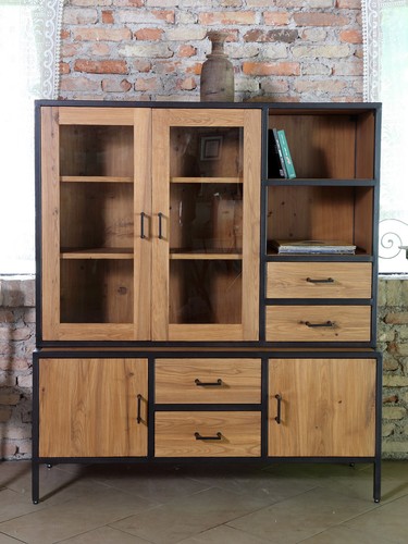Credenza vetrina stile - vetrina,